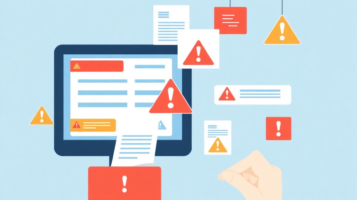 10 najczęstszych problemów z fakturami w KSeF